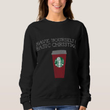 'Have Yourself a Basic Christmas' Women's Sweater