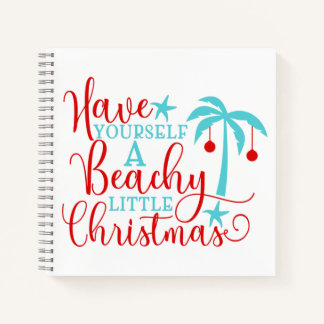 Have Yourself a Beachy Little Christmas Notebook