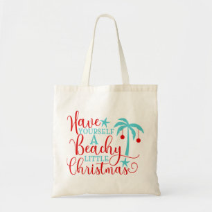 Have Yourself a Beachy Little Christmas Tote Bag