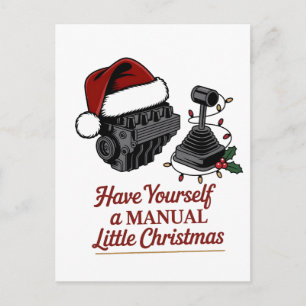 Have Yourself a Manual Little christmas Postcard