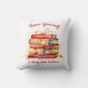 Have Yourself A Merry Little Bookmas Cushion