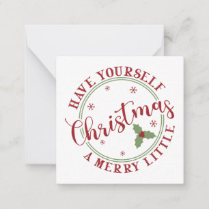 Have Yourself a Merry Little Christmas Card