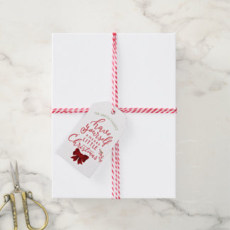 Have Yourself a Merry Little Christmas Holiday  Gift Tags
