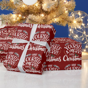 Have Yourself a Merry Little Christmas Holiday Wrapping Paper