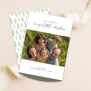 Have Yourself A Merry Little Christmas Photo Holiday Card