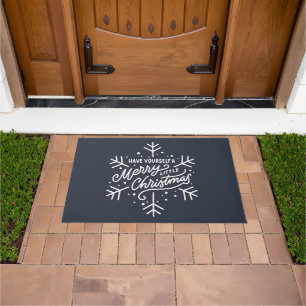 Have Yourself a Merry Little Christmas - Snowflake Doormat