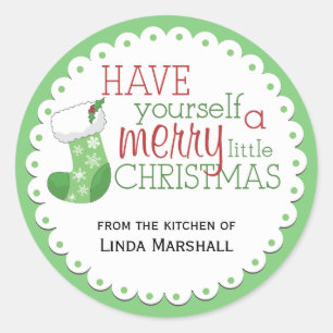 Have Yourself a Merry Little Christmas Sticker