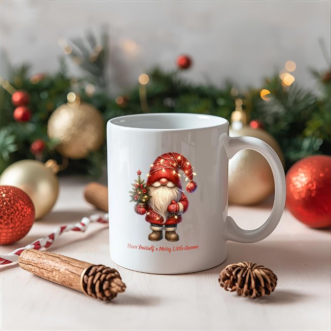 Have Yourself A Merry Little Gnome Coffee Mug (Creator Uploaded)