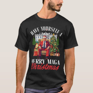Have Yourself A Merry Mega Christmas Santa Funny T T-Shirt