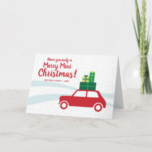 Have yourself a Merry Mini Christmas Holiday Card