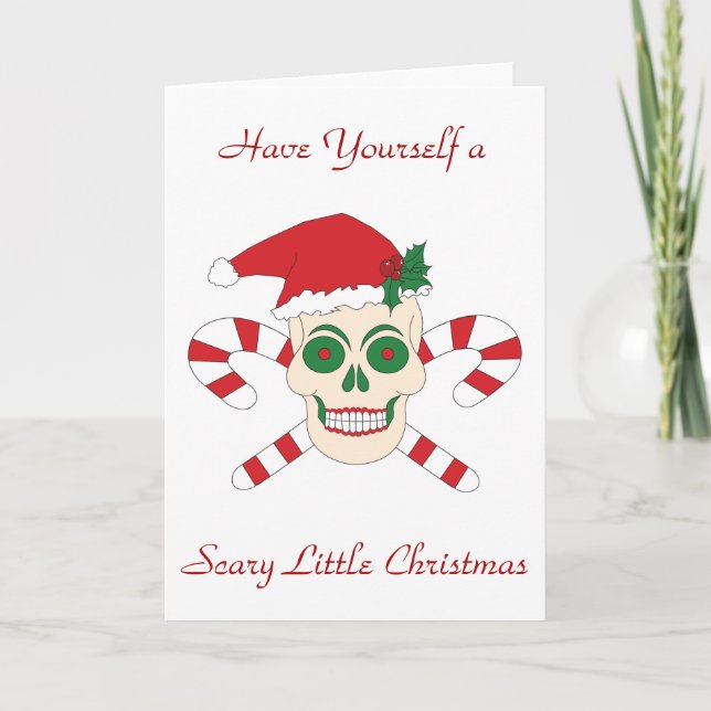 Have Yourself a Scary Little Christmas Card (Front)