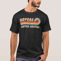 HAVENS Surname Retro Vintage 80s 90s Birthday Reun