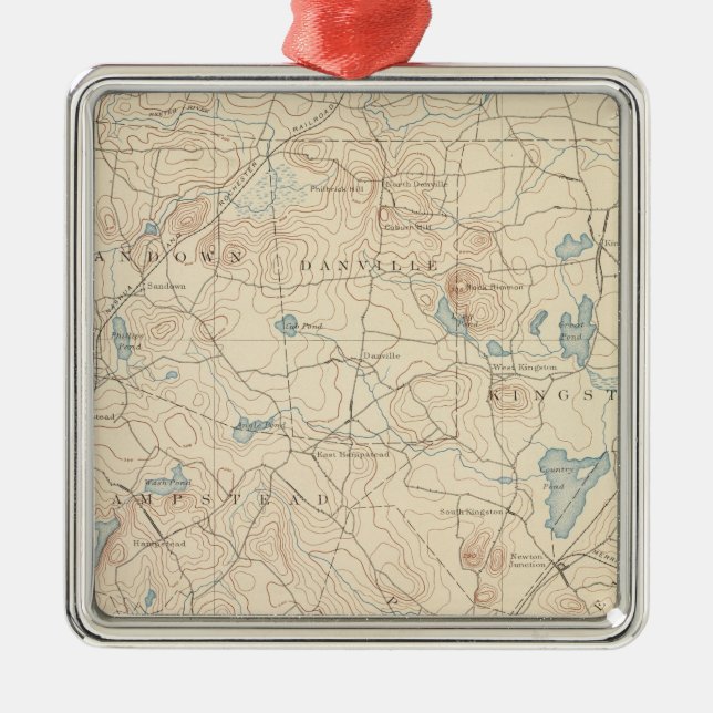 Haverhill, Massachusetts Metal Tree Decoration (Front)