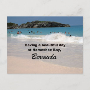 Having a beautiful day... postcard