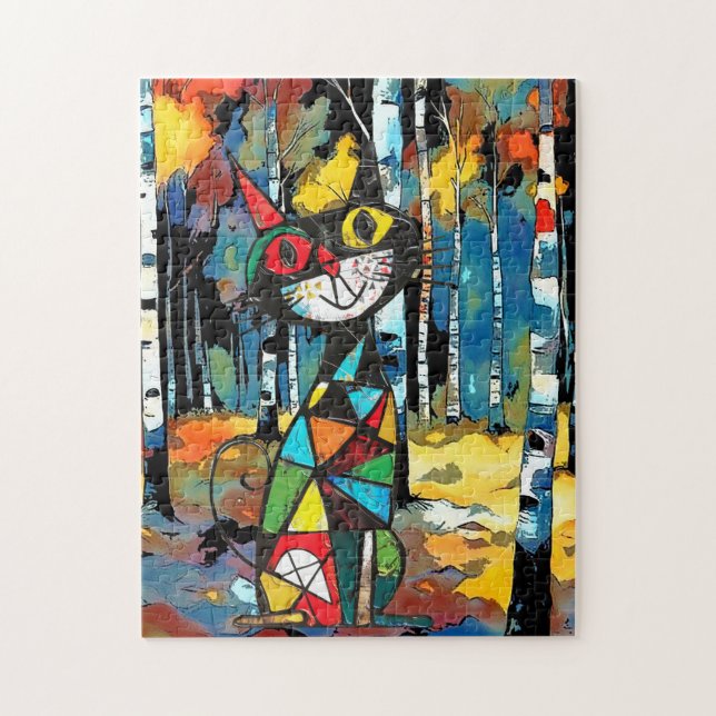 Having An Abstract Kinda Day Jigsaw Puzzle (Vertical)