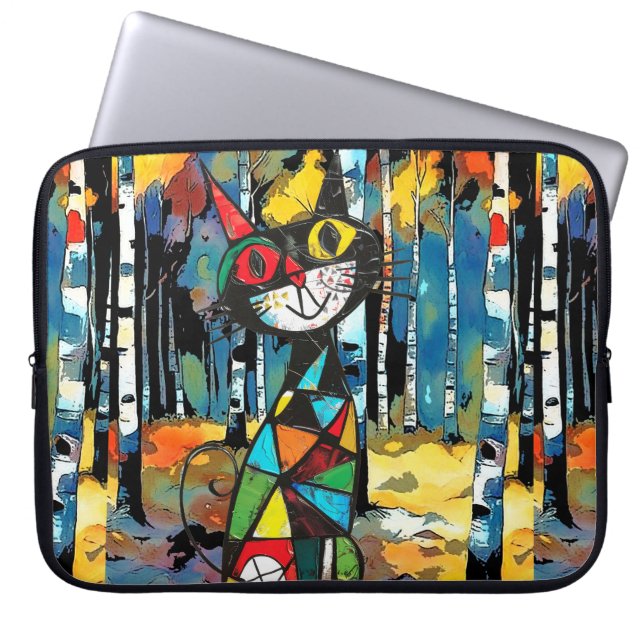 Having An Abstract Kinda Day Laptop Sleeve (Front)