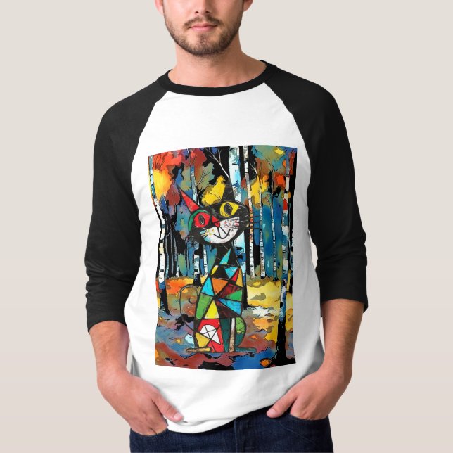 Having An Abstract Kinda Day T-Shirt (Front)
