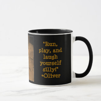 Having Coffee With Oliver Mug
