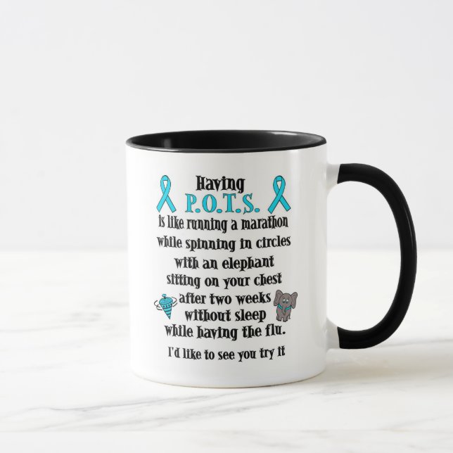 Having P.O.T.S. is Like... Mug (Right)