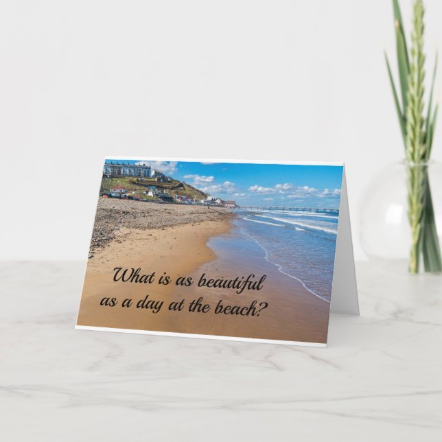 HAVING YOU FOR A "HUSBAND" IS AS BEAUTIFUL  CARD (Front)