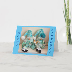 HAVING YOU FOR A "TWIN" BIRTHDAY CARD