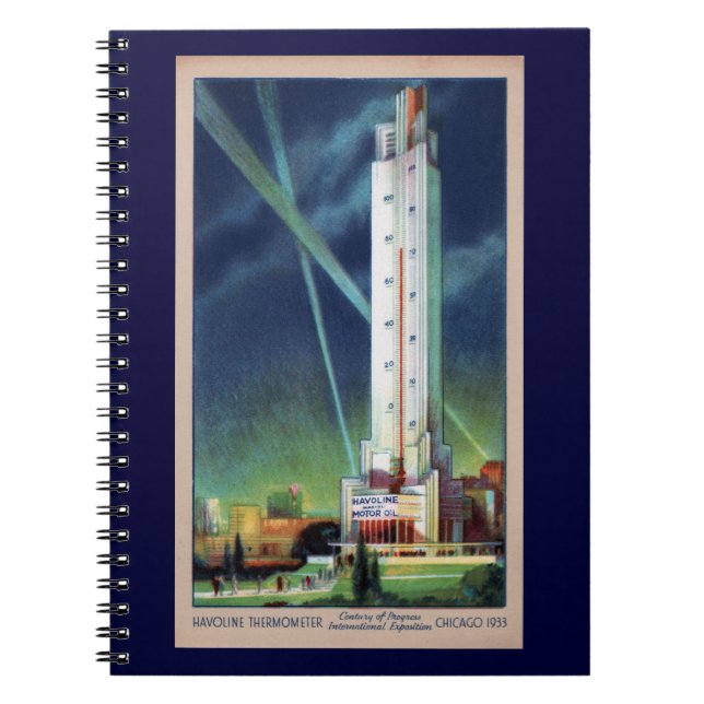 Havoline Thermometer Notebook (Front)