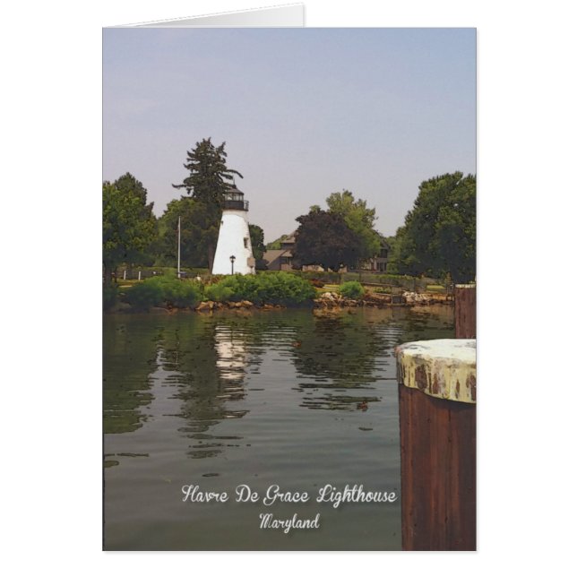 Havre De Grace Lighthouse Card (Front)