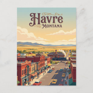 Havre, Montana Postcard