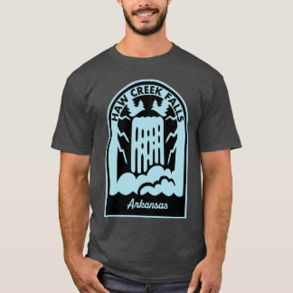 Haw Creek Falls Arkansas Oversized T-Shirt