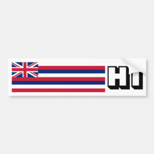Hawai’I Flag Bumper Sticker