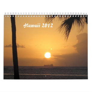Hawaii 2012 Calendar