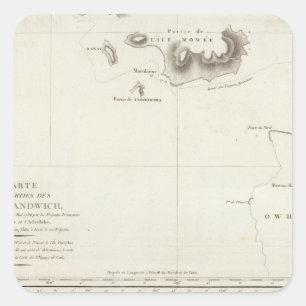 Hawaii 2 square sticker