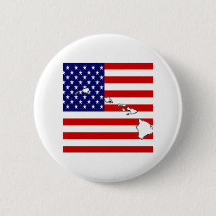 HAWAII 6 CM ROUND BADGE