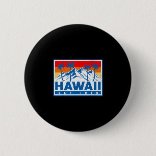 Hawaii 6 cm round badge