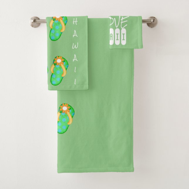 HAWAII ALOHA COLLECTION - BATH TOWEL SET (Insitu)