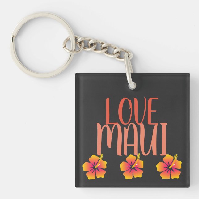 Hawaii Aloha Collection - Key Ring (Front)