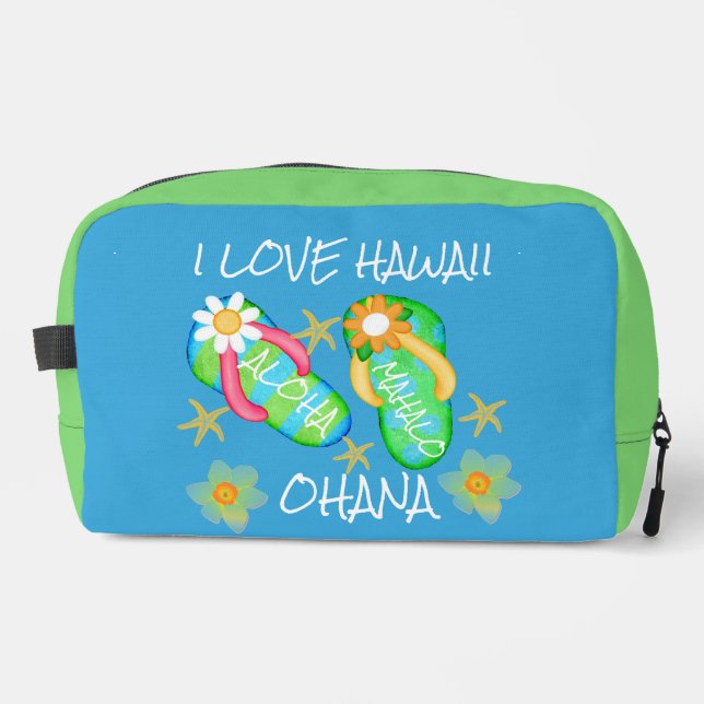Hawaii Aloha Collection - Ladies Dopp Kit (Front)