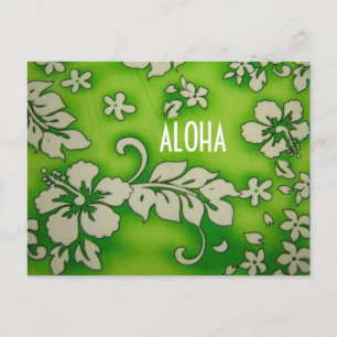 HAWAII ALOHA COLLECTION POSTCARD
