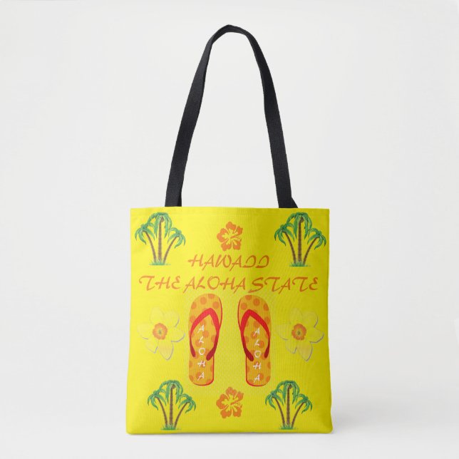 Hawaii Aloha Collection Tote Bag (Front)