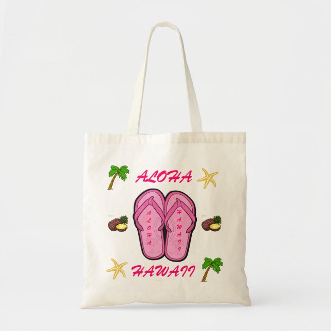 HAWAII ALOHA COLLECTION TOTE BAG (Front)