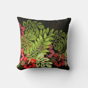 Hawaii Aloha Flower Art Print Cushion