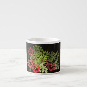 Hawaii Aloha Flower Art Print Espresso Cup