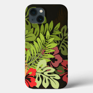 Hawaii Aloha Flower Art Print iPhone Case