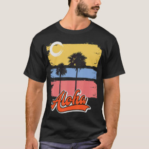 Hawaii Aloha Hibiscus Hawaiian Party T-Shirt