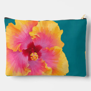 Hawaii aloha print pattern accessory pouch