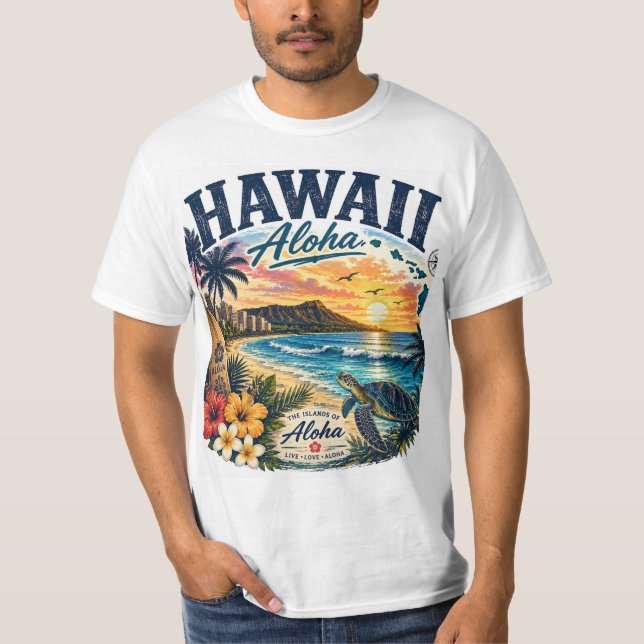 Hawaii Aloha T-Shirt (Front)