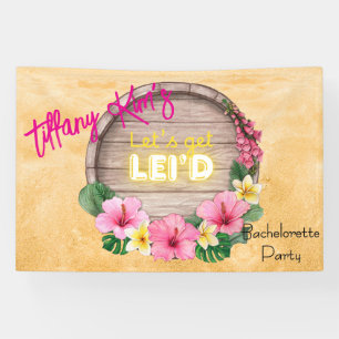 Hawaii Bachelorette Party  Banner
