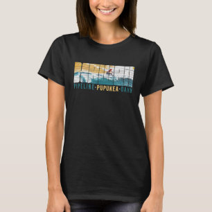 Hawaii Banzai Pipeline North Shore Hawaiian Surf T T-Shirt