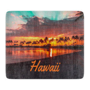 Hawaii Beach Hawaiian Islands Cutting Board