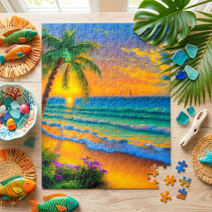 Hawaii Beach Scenery Jigsaw Puzzle